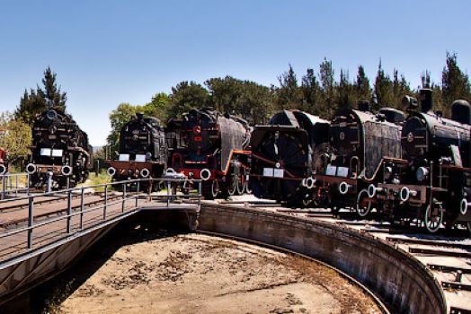 Turkish Ephesus and the museum of steam locomotives