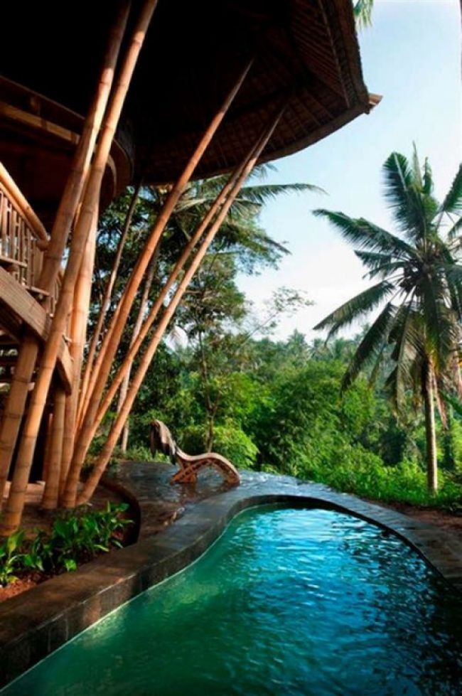 Бамбуковый оазис - Green Village на острове Бали
