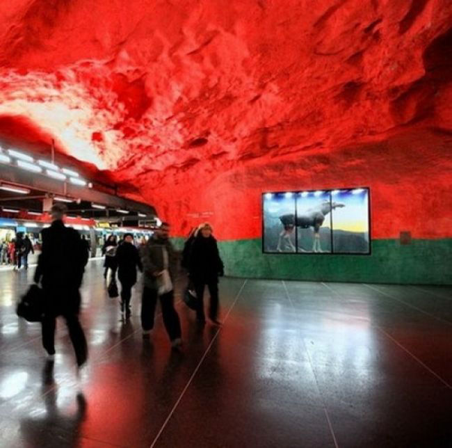 Метро, ради которого стоит приехать в Стокгольм!