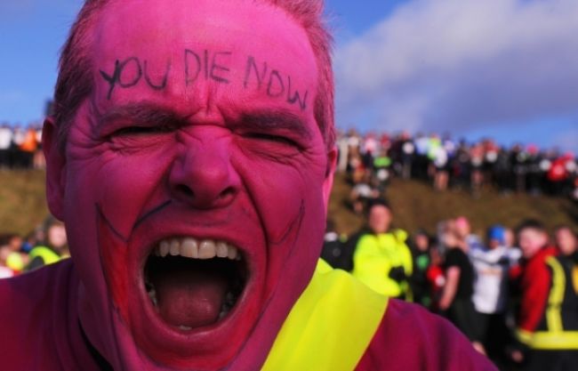 In England there was another Tough Guy Challenge 2013