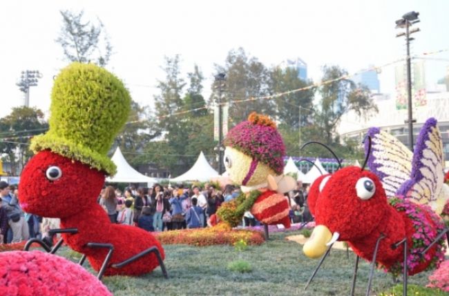 Фестиваль цветов в Гонконге «Hong Kong Flower Show 2013»