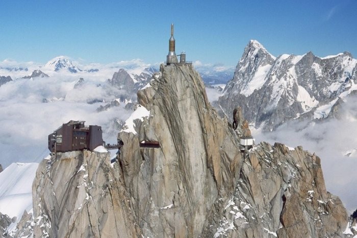 Midday peak Aiguille du Midi