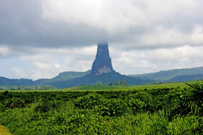 Peak of the Great Dog in Sao Tome