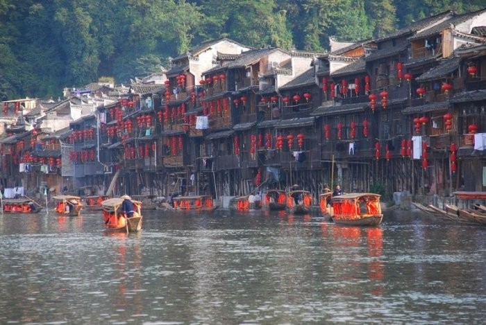 Fenghuang is a city of frozen time