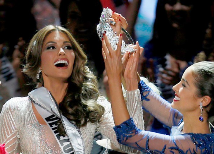 The Miss Universe-2013 competition was over in Moscow