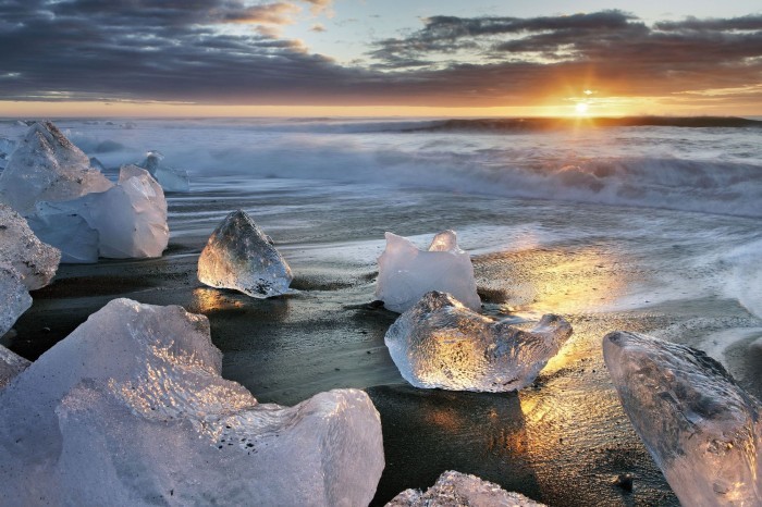 Ice landscapes of Iceland
