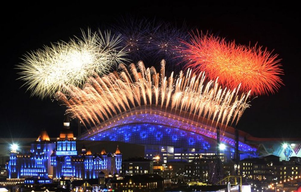 In Sochi, officially opened the Winter Olympics in 2014