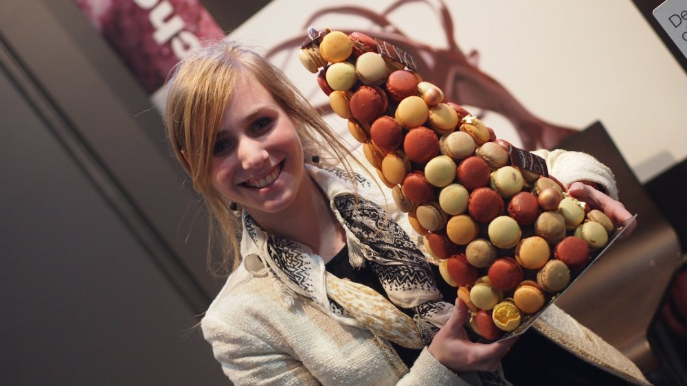 Fashion show from Salon du Chocolat