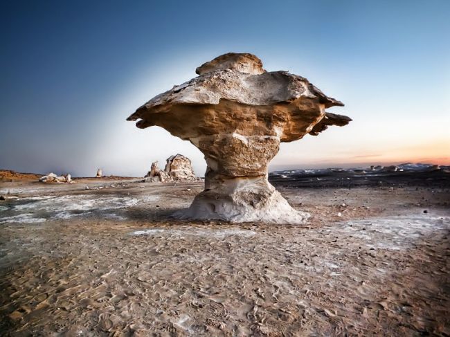 White Desert in Egypt