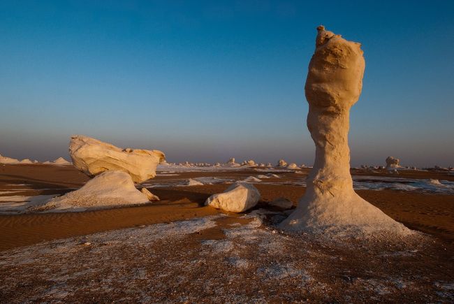 White Desert in Egypt