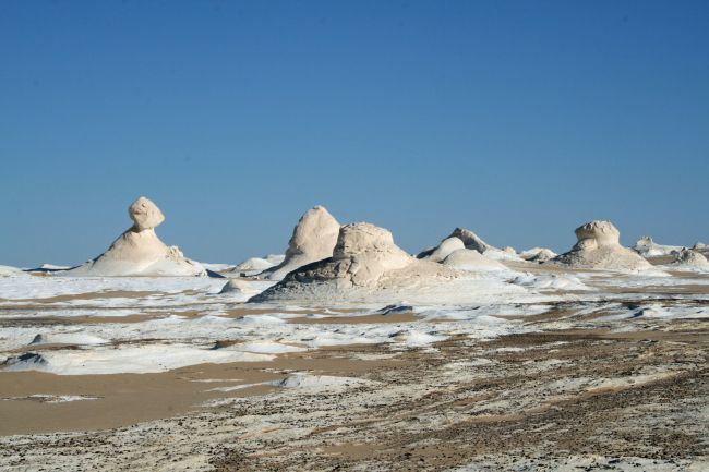 White Desert in Egypt