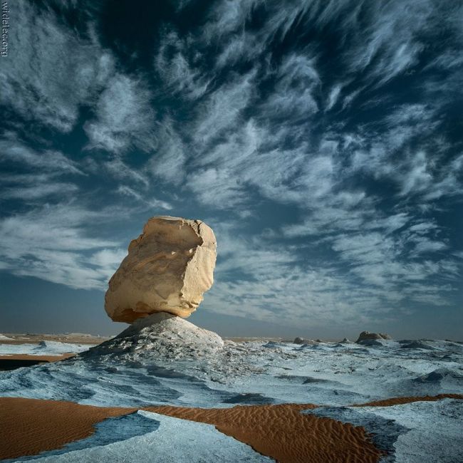Біла пустеля в Єгипті