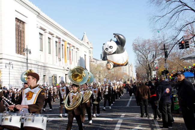 Celebrities and not only on the Thanksgiving Day parade