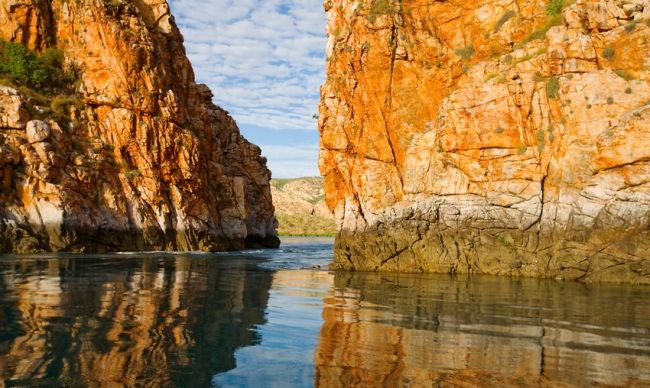 Австралийские горизонтальные водопады