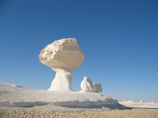 White Desert in Egypt