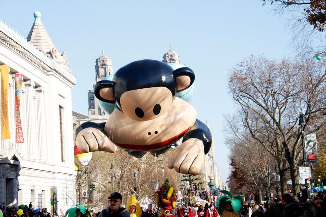 Celebrities and not only on the Thanksgiving Day parade