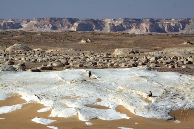 White Desert in Egypt