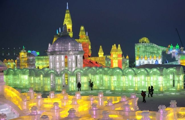 Фестиваль льда и снега в Харбине (Harbin Ice and Snow Festival)