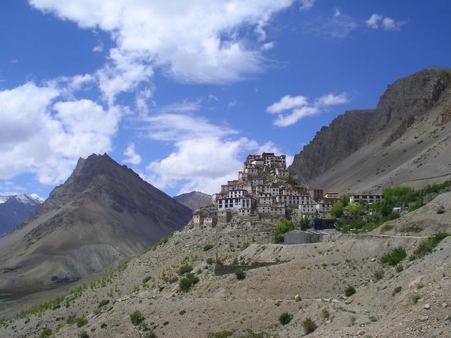 Tibetan Monastery-Fortress of Key Gompa