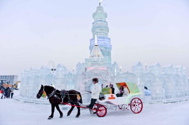 Festival of ice and snow in Harbin (Harbin Ice and Snow Festival)