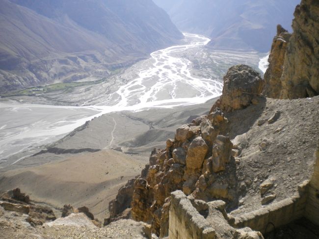 Tibetan monastery-fortress of Key Gompa