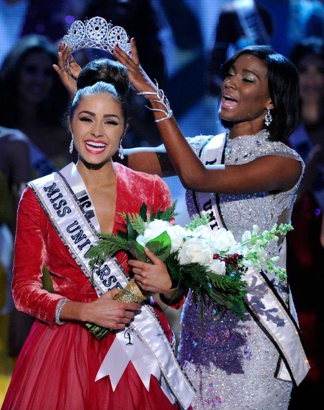 There was a beauty contest & Miss Universe 2012