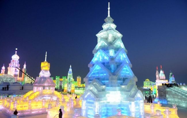 Festival of ice and snow in Harbin