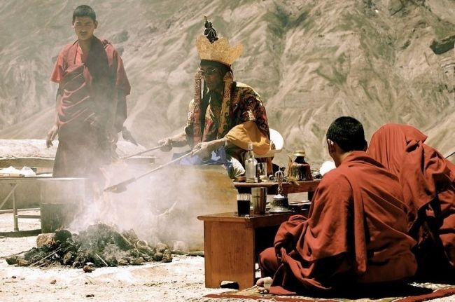 Тибетский монастырь-крепость Ки Гомпа