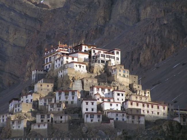 Tibetan monastery-fortress of Key Gompa