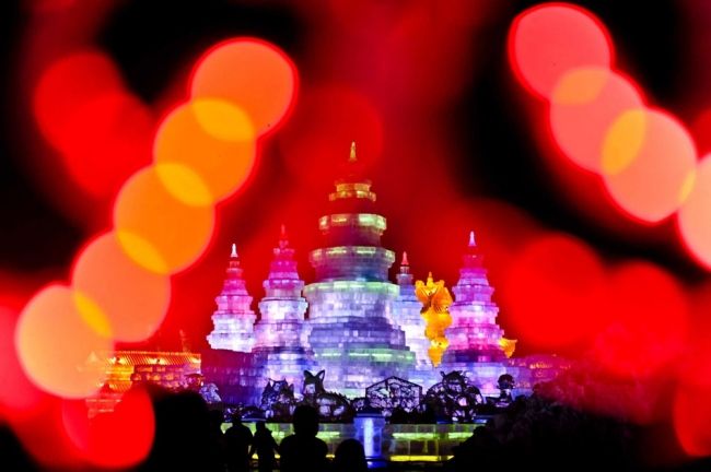 Festival of ice and snow in Harbin