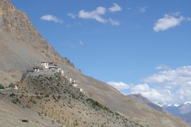 Tibetan monastery-fortress of Key Gompa