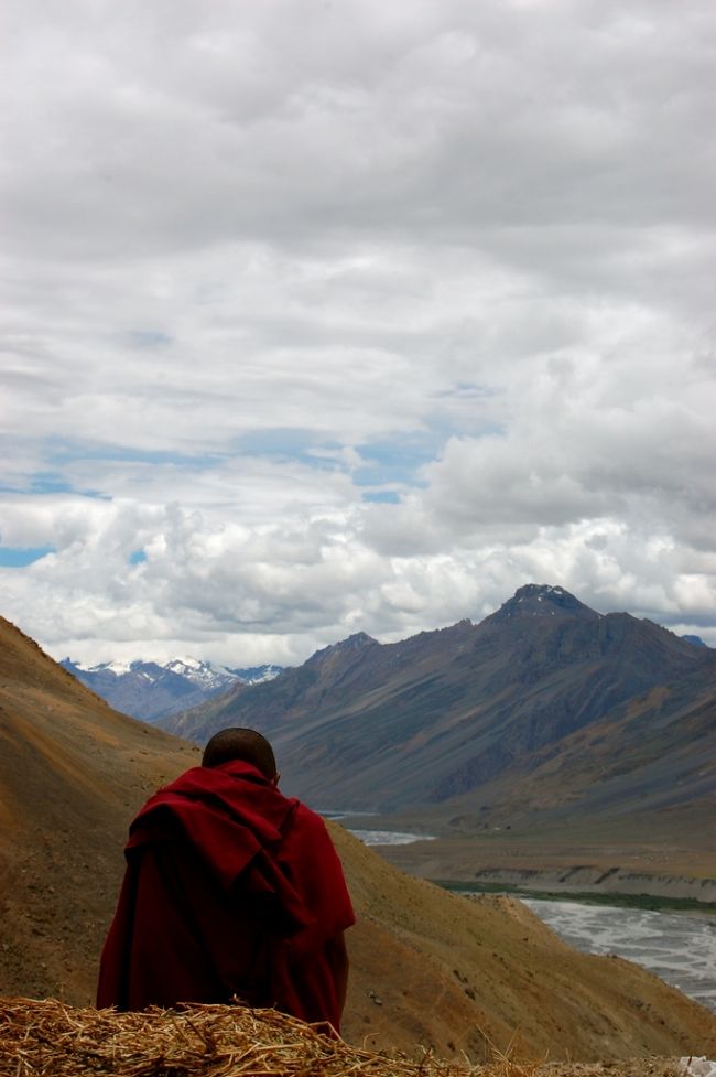 Tibetan monastery-fortress of Key Gompa