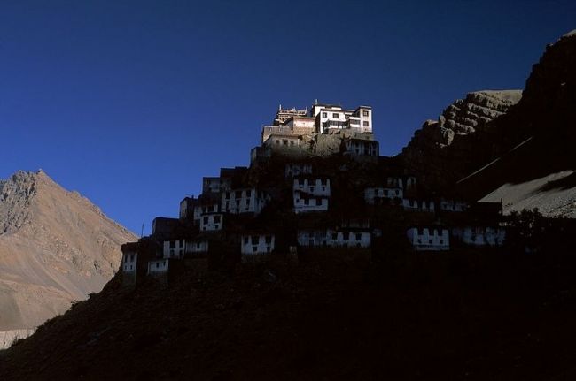 Tibetan monastery-fortress of Key Gompa