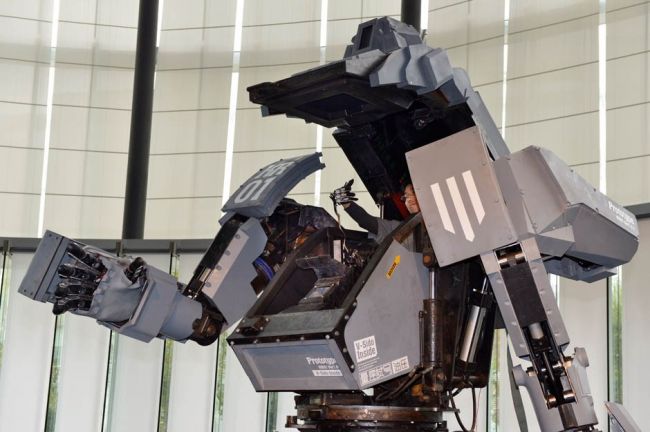 The four-meter robot transformer was introduced in Tokyo