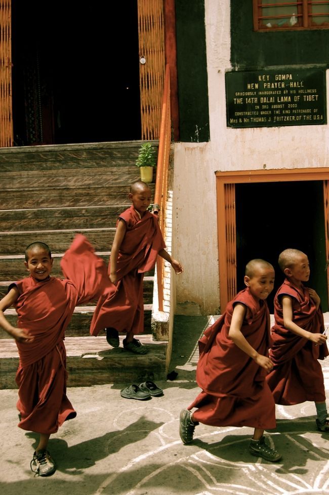 Tibetan monastery-fortress of Key Gompa