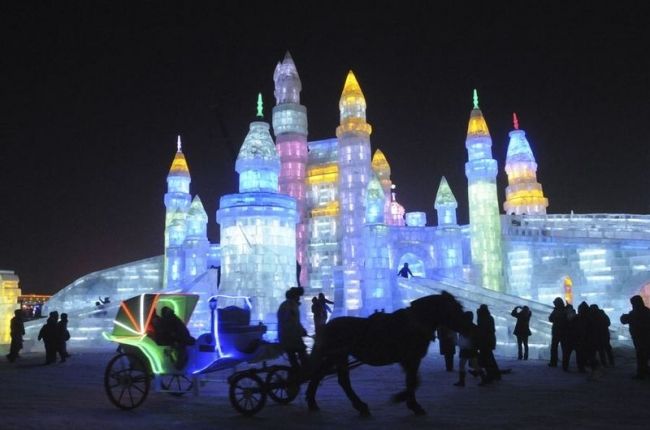 Фестиваль льоду і снігу в Харбіні (Harbin Ice and Snow Festival)