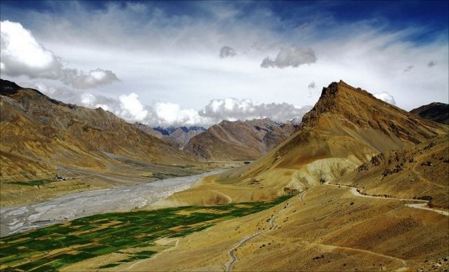 Tibetan monastery-fortress of Key Gompa