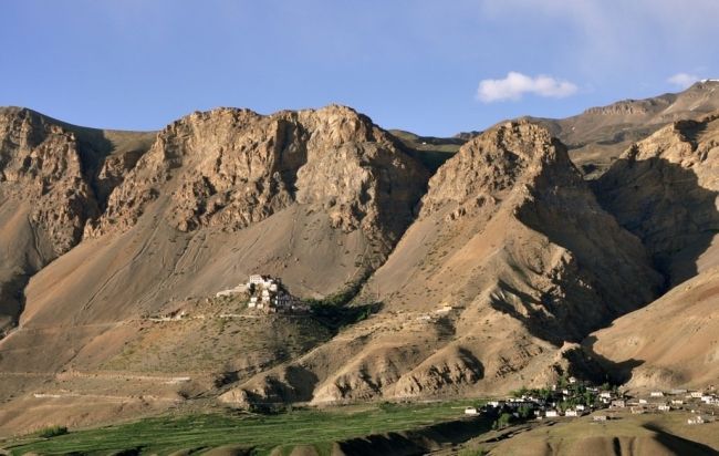 Tibetan monastery-fortress of Key Gompa