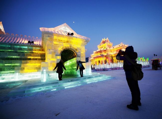 Фестиваль льда и снега в Харбине (Harbin Ice and Snow Festival)