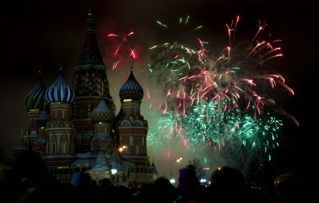 New Year's fireworks all over the planet 2013