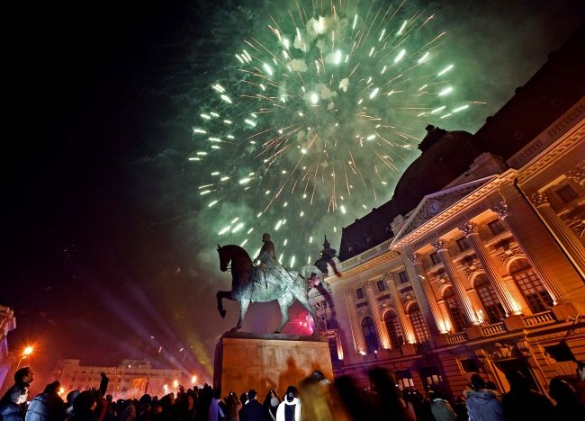 New Year's fireworks all over the planet 2013