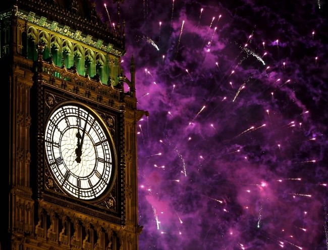 New Year's fireworks all over the planet 2013