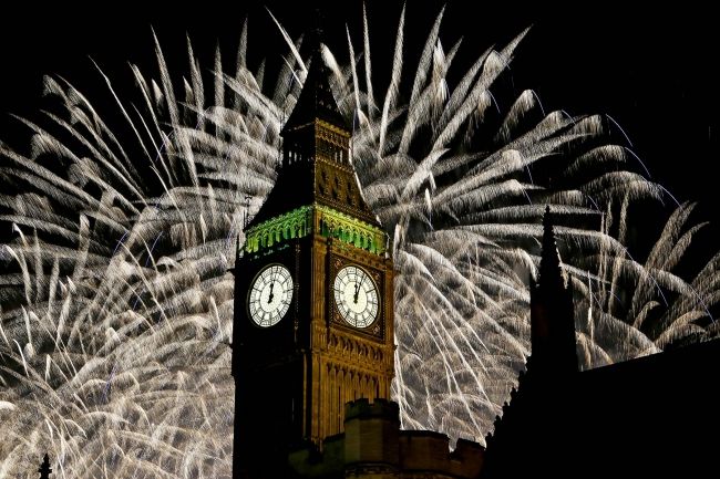 New Year's fireworks all over the planet 2013