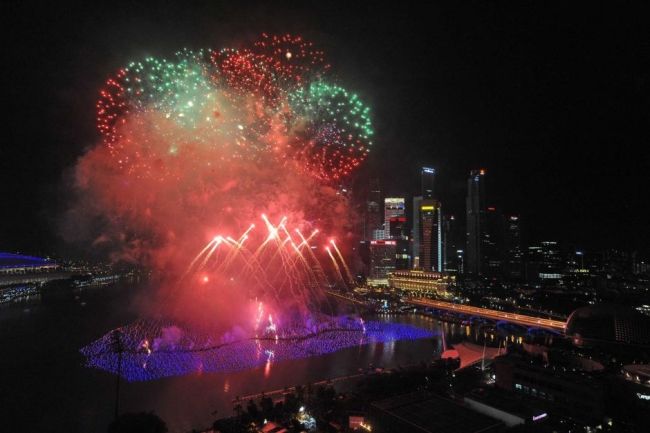 New Year's fireworks all over the planet 2013