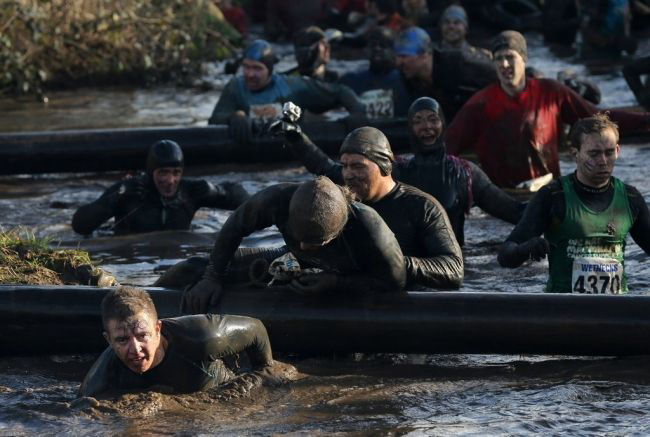 В Англии прошел очередной «Tough Guy Challenge 2013»