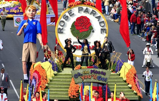 The Parade of Roses in Pasadena 2013 (