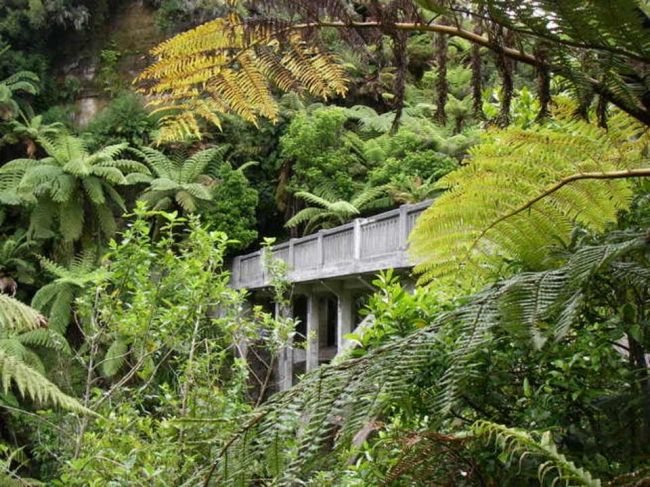 Мост в никуда в Новой Зеландии