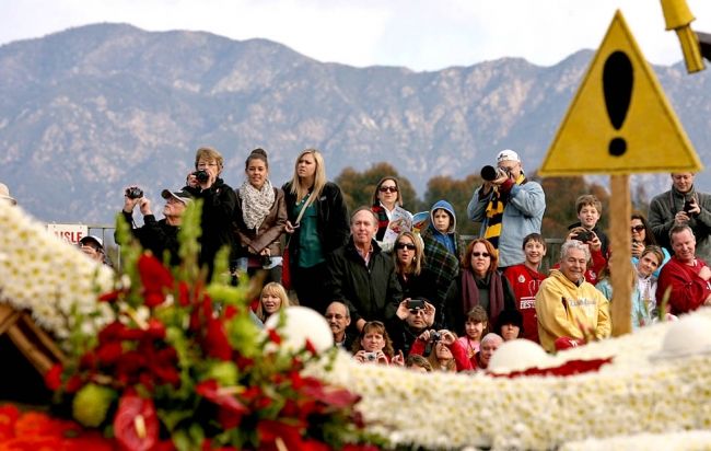 The Parade of Roses in Pasadena 2013