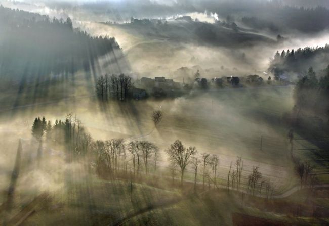 Fabulous photographic landscapes of the aerial photographer Matjaz Cater (Matjaz Cater)