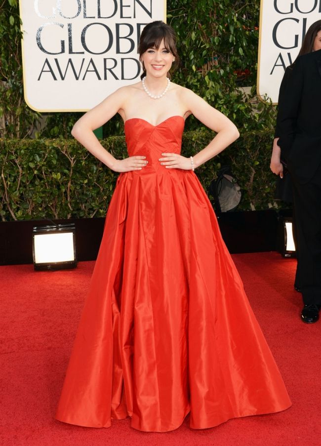 The best outfits of the red carpet of the Golden Globe 2013 Golden Globe Awards ceremony
